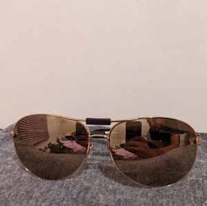 Givenchy Gold & Brown Sunglasses